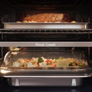 Dual Cook Steam™ mit Dampfgargefäß (Steam Bowl). Foto: Samsung.