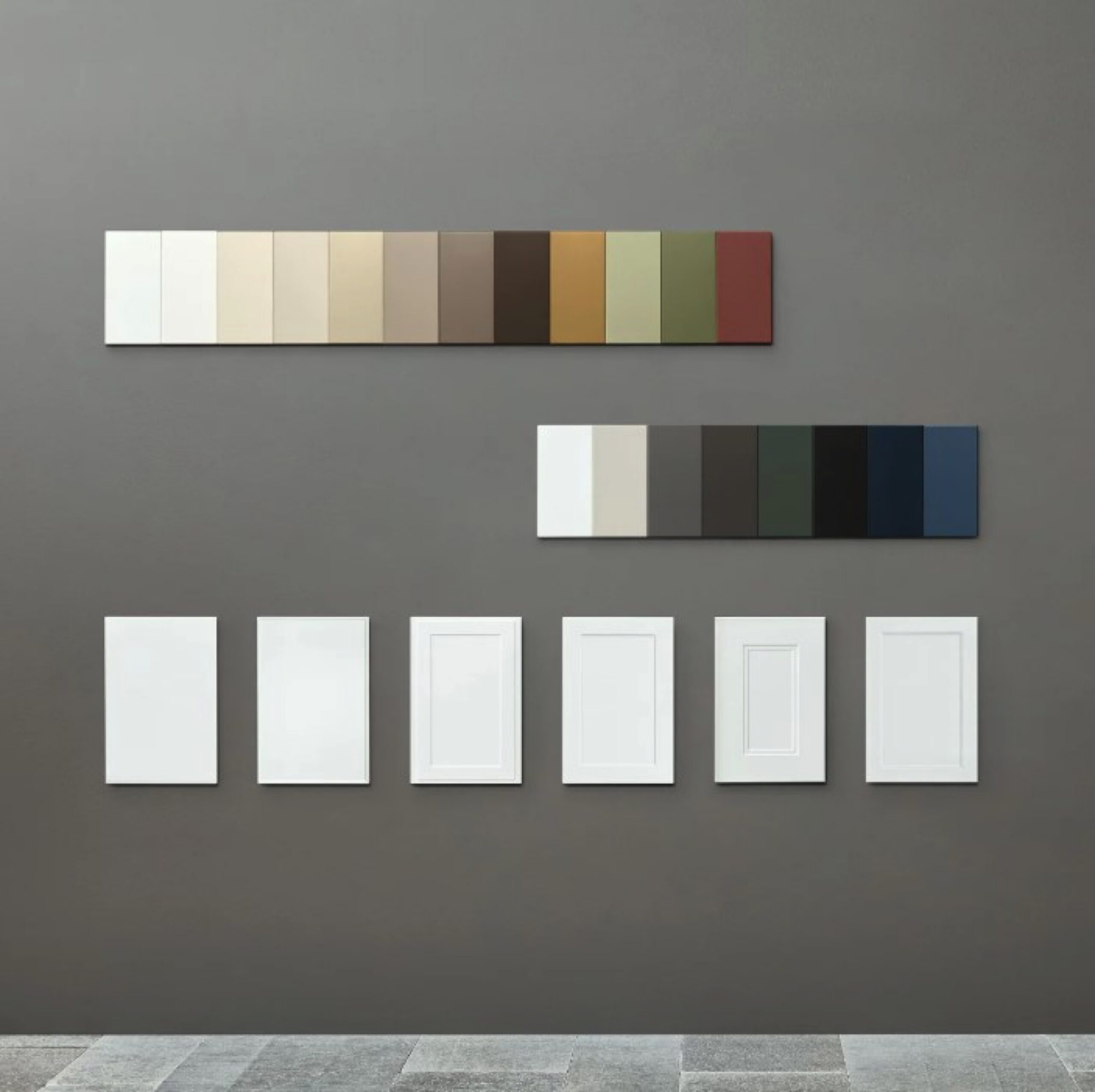 Mattlack Farbpalette 2026 | KÜCHEN JOURNAL Mattlack Farbpalette 2026