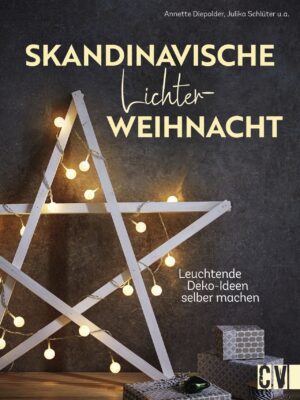 Es sich im Hygge-Stil gemütlich machen klappt mit den Tipps aus „Skandinavische Lichterweihnacht“ von Annette Diepolder und Julika Schlüter. Beleuchtete Naturholz-Sterne, Stabkerzen mit Adventszahlen oder ein Loop mit Trockenblumen. Jeder wird hier fündig (Christophorus Verlag, 19,99 Euro).